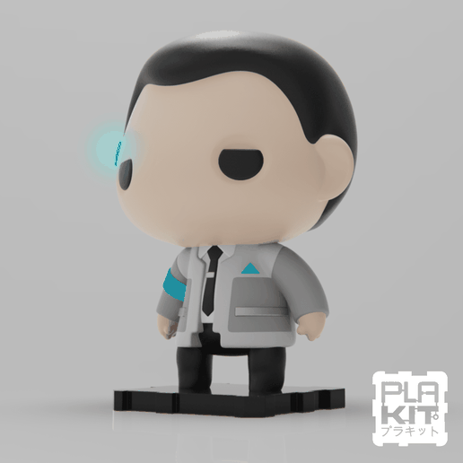 🧸 Detroit Become Human CONNOR・Free STL File for 3D printing・Cults
